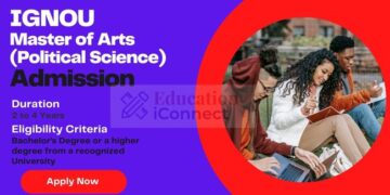 IGNOU MA Political Science Admission