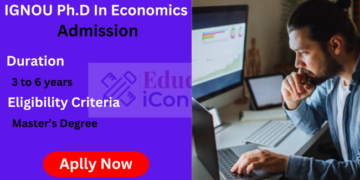 IGNOU Ph.D. in Economics Admission