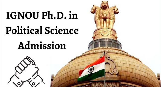 phd political science admission requirements