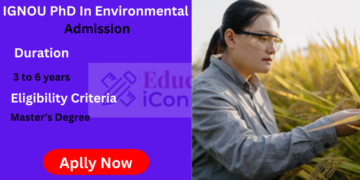 IGNOU PhD In Environmental Admission