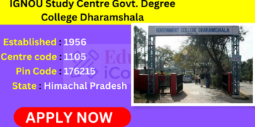 IGNOU Study Centre Govt. Degree College Dharamshala