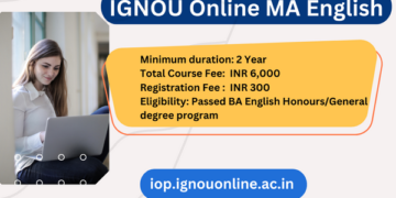 IGNOU Online MA English Admission